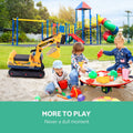 Keezi Ride On Excavator Digger Bulldozer Sandpit Toy Kids Car
