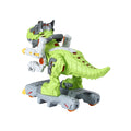 Keezi Kids Dinosaur Ride On Car Spray Function Indoor Outdoor