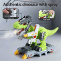 Keezi Kids Dinosaur Ride On Car Spray Function Indoor Outdoor