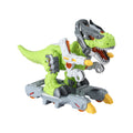 Keezi Kids Dinosaur Ride On Car Spray Function Indoor Outdoor