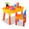 Keezi Kids Sand Water Table Chair Outdoor Beach Toy Sandpit Play Set