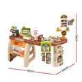 Keezi Kids Grocery Supermarket Playset 52 Piece Cash Register