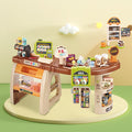 Keezi Kids Grocery Supermarket Playset 52 Piece Cash Register