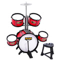 Keezi 7 Drum Set Kids Junior Drums Kit Musical Instrument Toys