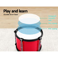 Keezi 7 Drum Set Kids Junior Drums Kit Musical Instrument Toys