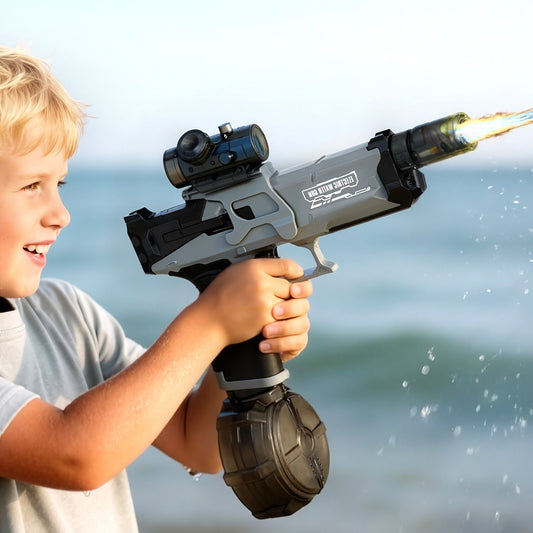 Keezi Electric Water Gun 500ml Tank Kids Adults Light Up Squirt Toy