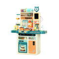Keezi Kids Kitchen Pretend Play Set Cooking Steam Light Sound