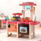 Keezi Kids Kitchen Pretend Play Set Cooking Sounds Steam Light