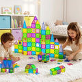 Keezi 100pc Kids Magnetic Tiles Blocks Building Educational Toys