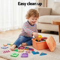 Keezi 100pc Kids Magnetic Tiles Blocks Building Educational Toys