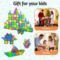 Keezi 100pc Kids Magnetic Tiles Blocks Building Educational Toys