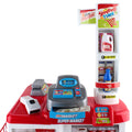 Keezi Kids Supermarket Playset 24pc Cash Register Trolley