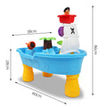 Keezi Kids Sand Water Table Sandbox Outdoor Beach Toy Pretend Play
