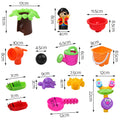 Keezi Kids Sand Water Table Sandbox Outdoor Beach Toy Pretend Play