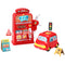 Keezi Kids Petrol Station Pump Play Set Music Card Toy Car