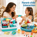 Keezi Kids Pretend Kitchen Sink and Water Playset Fishing Game Toys Play food