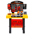Keezi Kids Workbench 54 Piece Tool Set DIY Black Role Play Toys