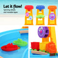 Keezi Kids Sand Table Pretend Play Set Outdoor Umbrella