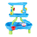 Keezi Kids Sand Water Table 4-Tier Waterfall Sandpit Beach Toys