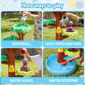 Keezi 62cm Tree Water Table Kids Sandpit Toys Set with Shovels Molds for Sand Play