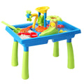 Keezi Kids Sand and Water Table Windmill Shovel Outdoor Toys