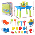 Keezi Kids Sand and Water Table Windmill Shovel Outdoor Toys