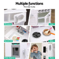 Keezi Kids Wooden Kitchen Pretend Play Set White Cooking Toys