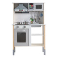Keezi Wooden Kids Play Kitchen Pretend Cooking Toys Sink Set