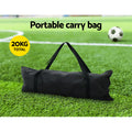 Everfit Soccer Net Baseball Pitching Goal Training 9 Target Zone