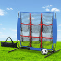 Everfit Soccer Net Baseball Pitching Goal Training 9 Target Zone