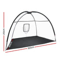 Everfit 3.5m Golf Practice Net Portable Driving Training Tent Black