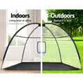 Everfit 3.5m Golf Practice Net Portable Driving Training Tent Black