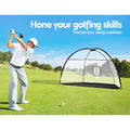Everfit 3.5m Golf Practice Net Portable Driving Training Tent Black