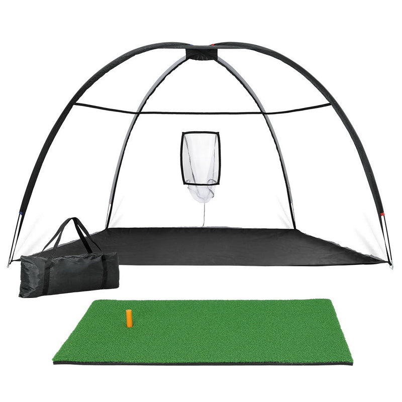 Everfit Golf Practice Net 3.5m Driving Mat Target Hitting Aid