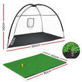 Everfit Golf Practice Net 3.5m Driving Mat Target Hitting Aid