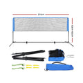 Everfit 3m Badminton Tennis Volleyball Net Portable Adjustable