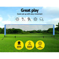 Everfit 4m Badminton Tennis Volleyball Net Portable Adjustable