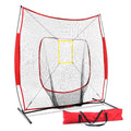 Everfit 7ft Baseball Net Pitching Kit Stand Softball Training