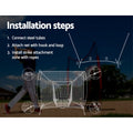 Everfit 7ft Baseball Net Pitching Kit Stand Softball Training