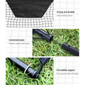 Everfit 2.1m Football Soccer Goal Net Rebounder Training