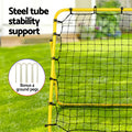 Everfit Sports Rebounder Net Baseball Soccer Football Training Yellow