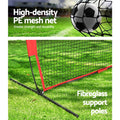 Everfit 1.8m Football Soccer Net Goal 3 Target Zone Training
