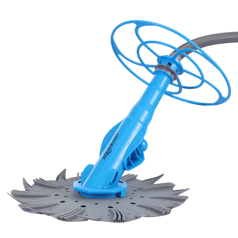 Aqua Buddy Automatic Pool Cleaner Grey Floor Wall Climb