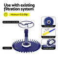 Aqua Buddy Automatic Pool Cleaner Vacuum Hose 10M Floor Climb