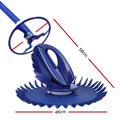 Aquabuddy Pool Cleaner Automatic Climb Wall Floor 10M Hose Vacuum