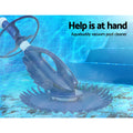 Aquabuddy Pool Cleaner Automatic Climb Wall Floor 10M Hose Vacuum