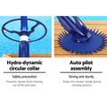 Aquabuddy Pool Cleaner Automatic Climb Wall Floor 10M Hose Vacuum