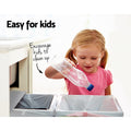Cefito Pull Out Bin Kitchen Double Basket 2x20L Grey