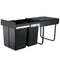 Cefito Pull Out Bin Kitchen Double 2x20L Black