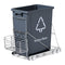 Cefito 40L Pull Out Bin Kitchen Cabinet Slide Rubbish Grey